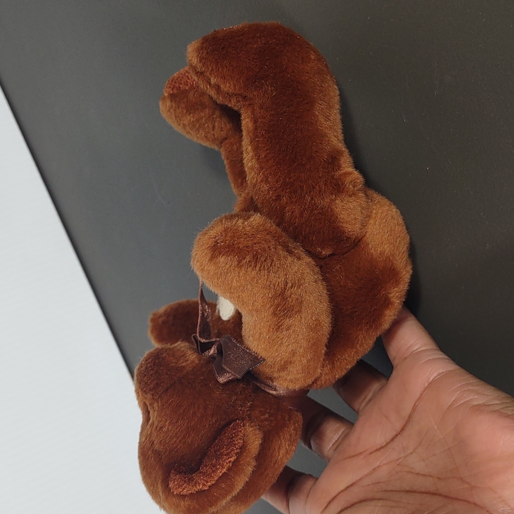 •Collections For Target RB Russ Berrie November heart Brown Teddy Bear 🧸 7.5 in - Picture 7 of 11